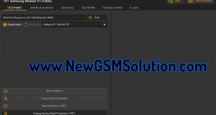 TFT Samsung Crack Tool Latest V1.0 Download Free No Need Activation Free For All