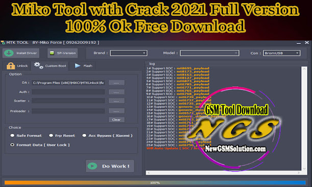 Miko Tool with Crack 2021 Full Version 100% Ok